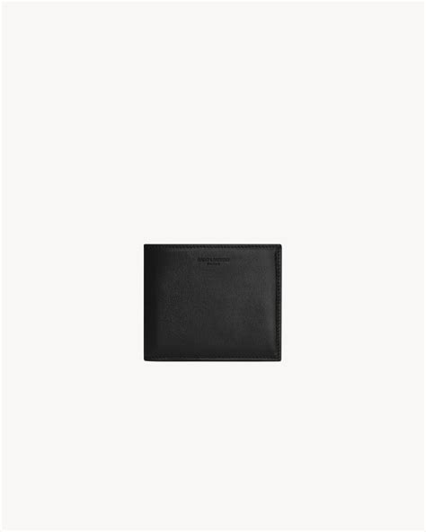 ysl east west|SAINT LAURENT PARIS East/West wallet in grained leather.